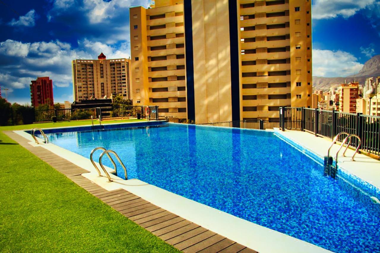 Beautiful Apartment Near Beach With Panoramic Sea-View Benidorm Dış mekan fotoğraf