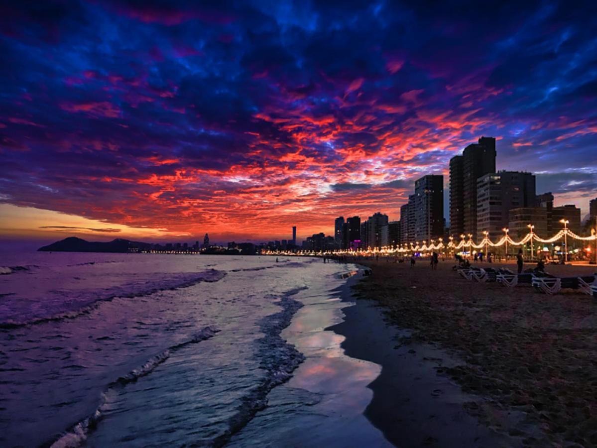 Beautiful Apartment Near Beach With Panoramic Sea-View Benidorm Dış mekan fotoğraf