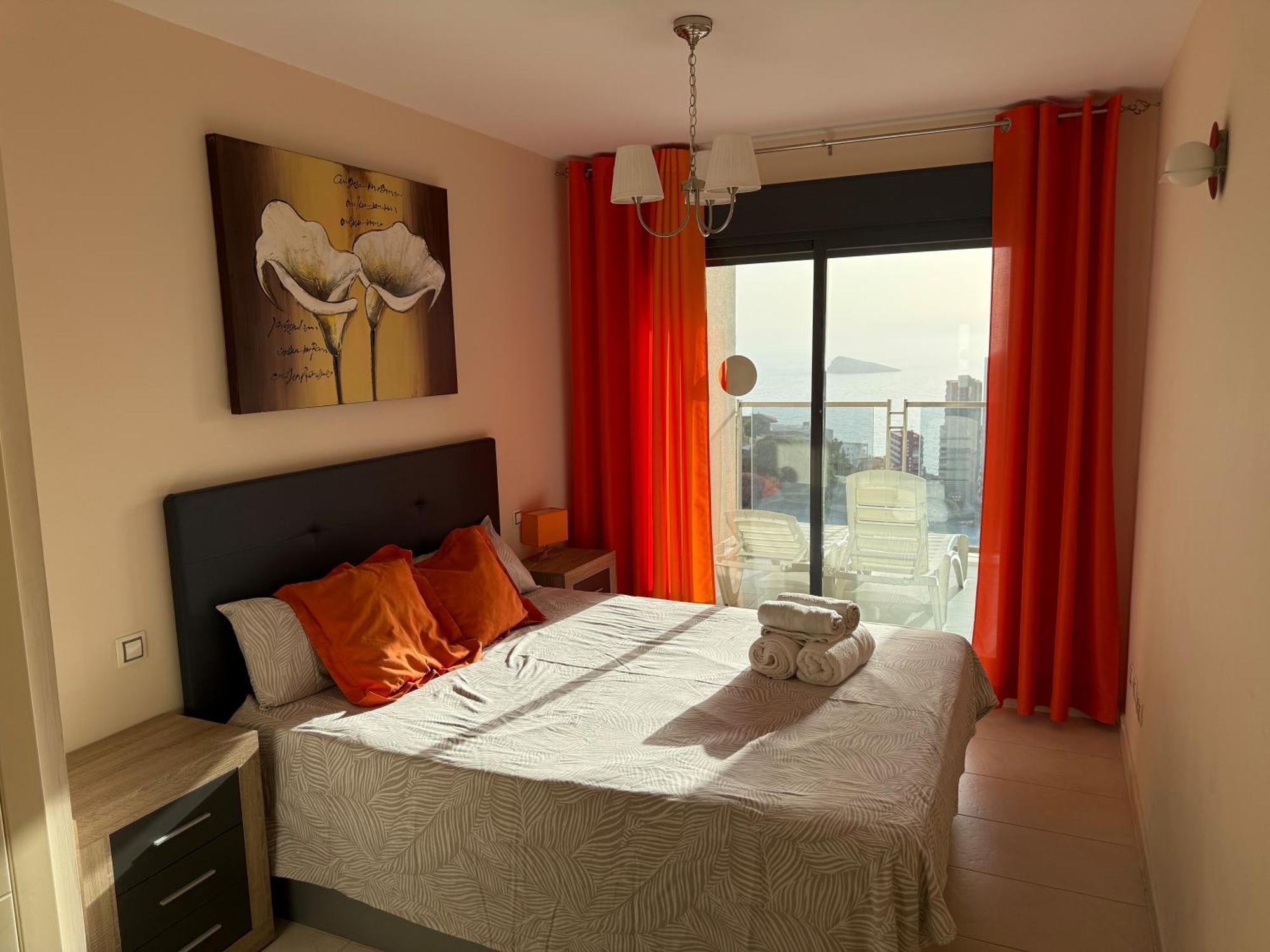 Beautiful Apartment Near Beach With Panoramic Sea-View Benidorm Dış mekan fotoğraf