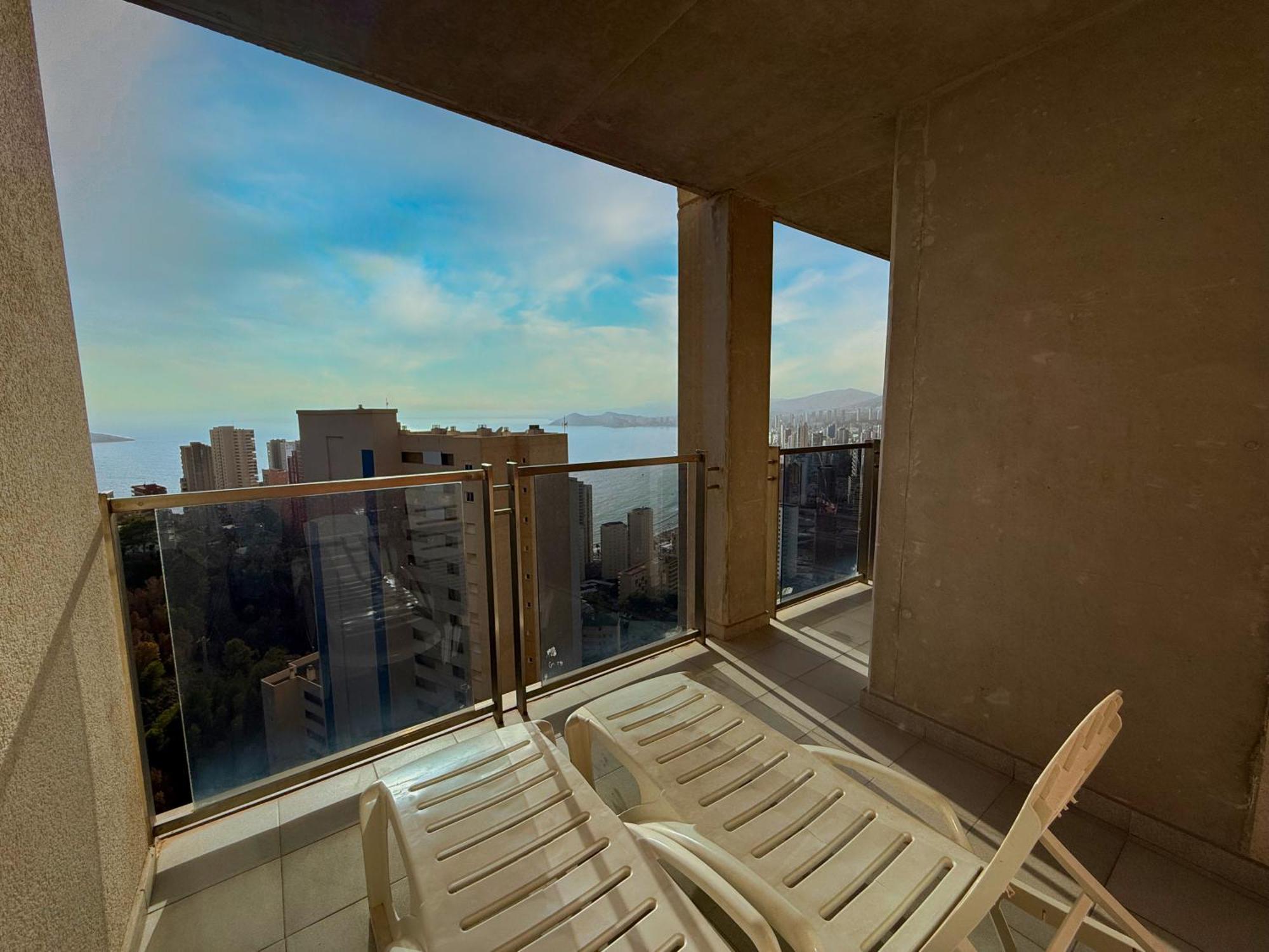 Beautiful Apartment Near Beach With Panoramic Sea-View Benidorm Dış mekan fotoğraf